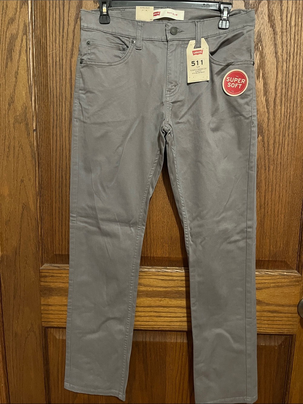 Levi's 511 Slim Straight Men's Jeans - Gray